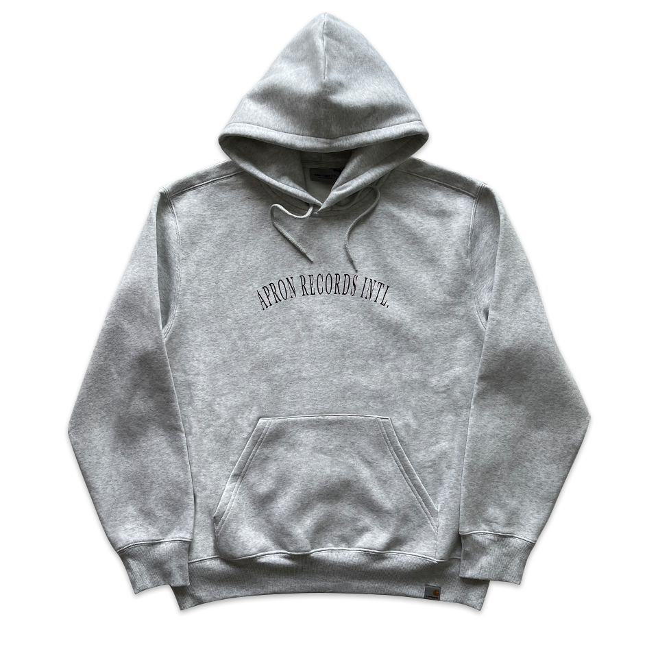 APRON X CARHARTT WIP - CROWN WORLD TOUR HOODIE (GREY)