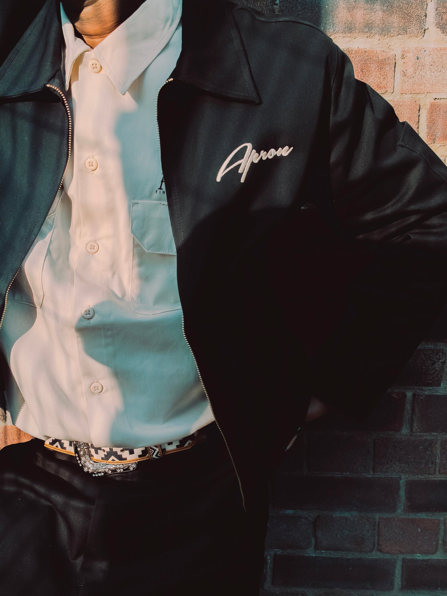 APRON X DICKIES - EISHENHOWER JACKET (BLACK)