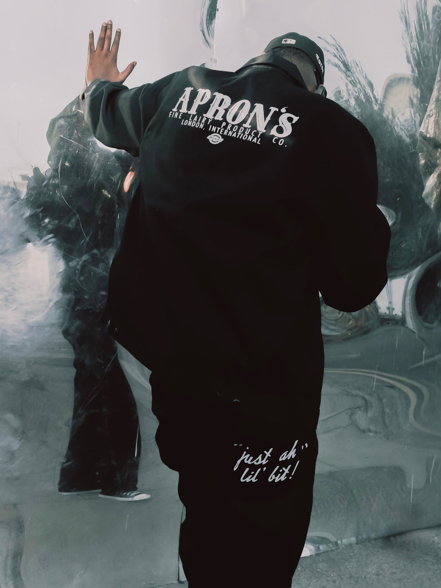 APRON X DICKIES - EISHENHOWER JACKET (BLACK)