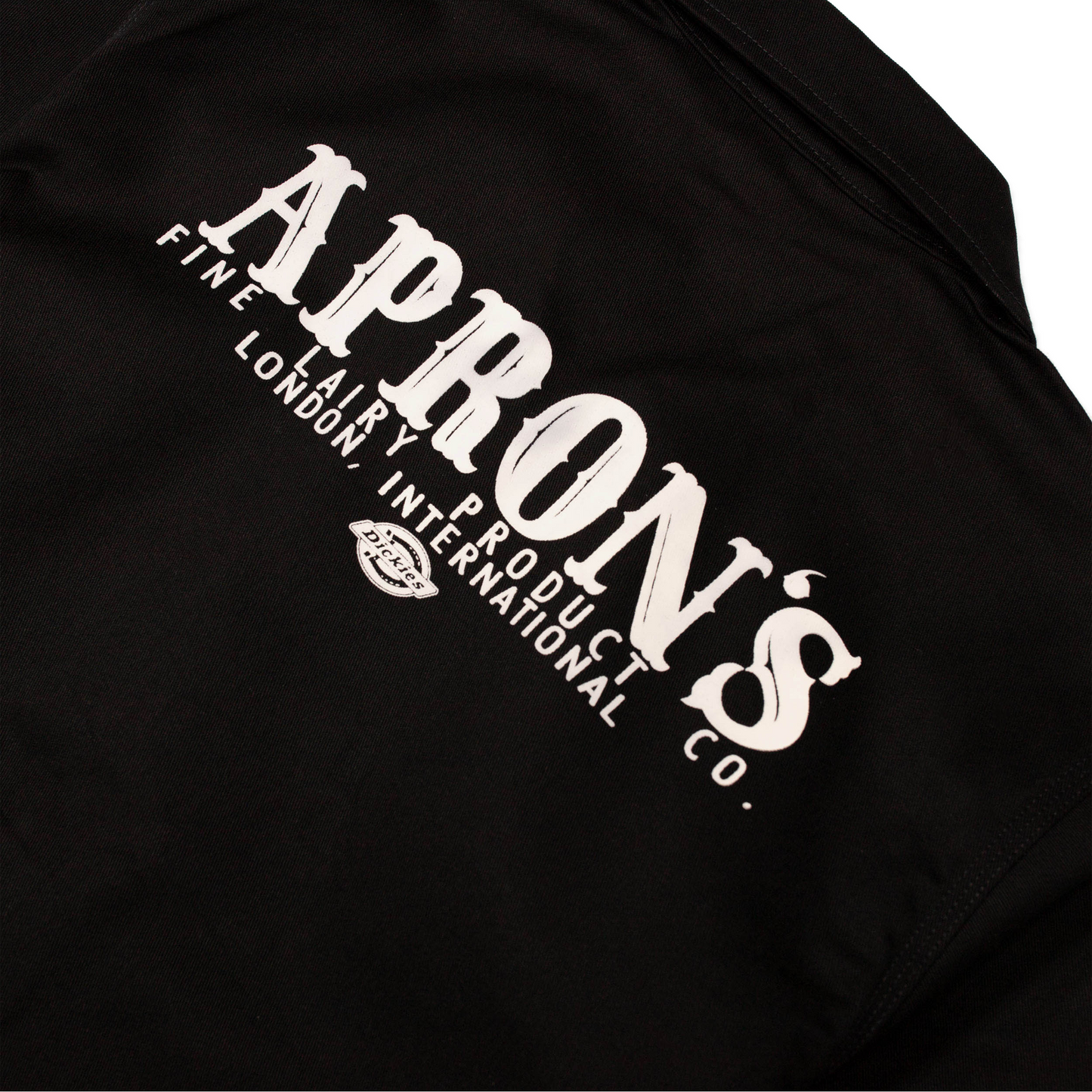 APRON X DICKIES - EISHENHOWER JACKET (BLACK)
