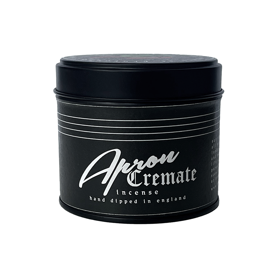 APRON X CREMATE INCENSE CONES