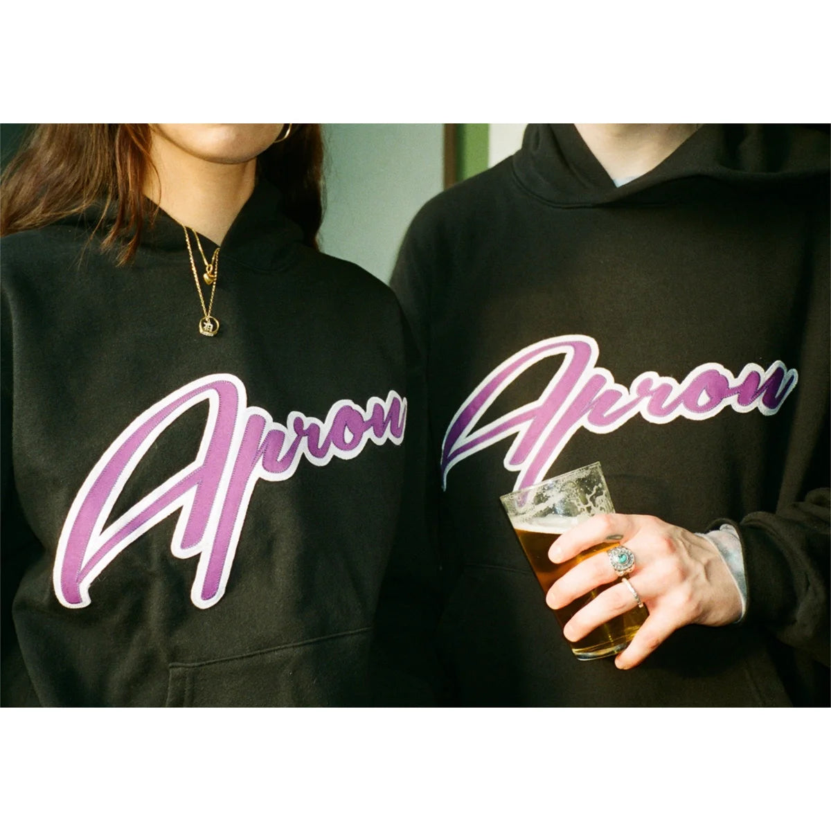 COLLEGE HOODIE (GRAPE)