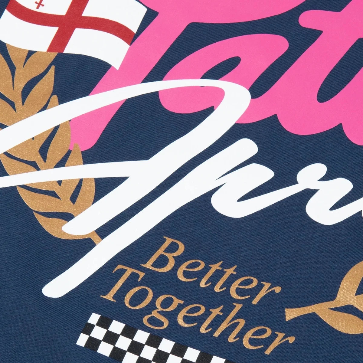 PATTA X APRON CREST LOGO T-SHIRT (EVENING BLUE) + VINYL