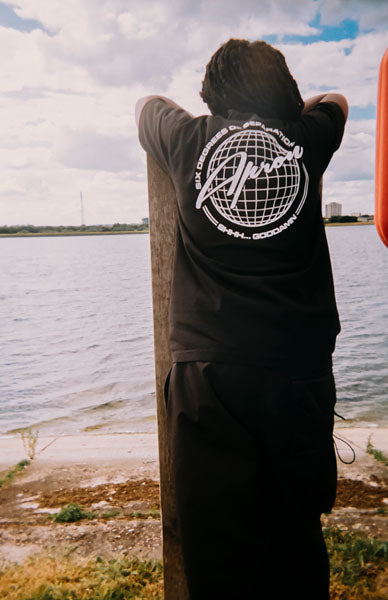 WORLD GRID TEE (OREO)