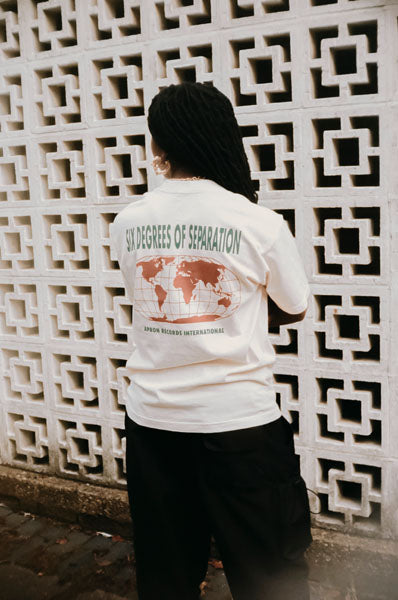 WORLD MAP TEE (TOSCANA)