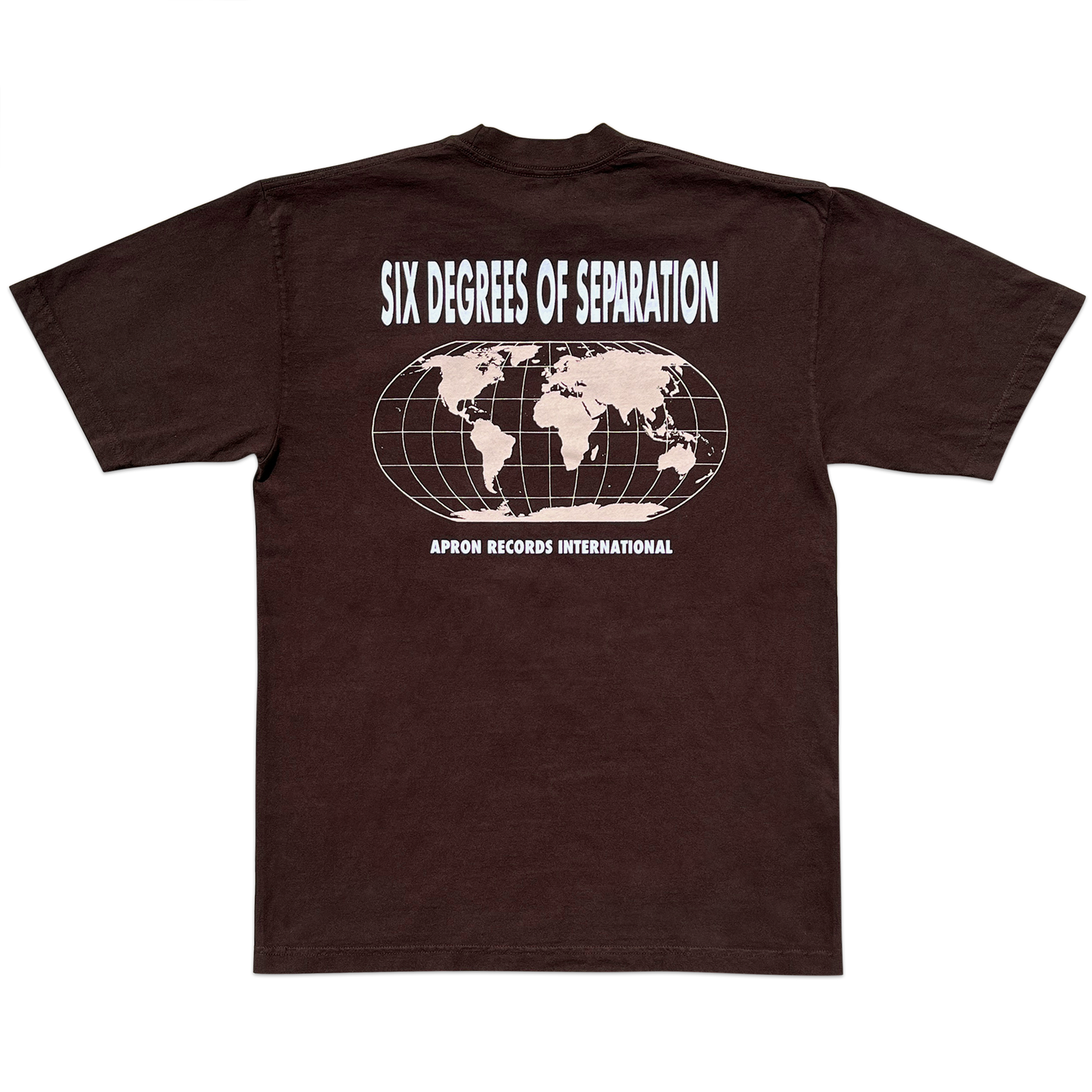 WORLD MAP TEE (CHERRY)