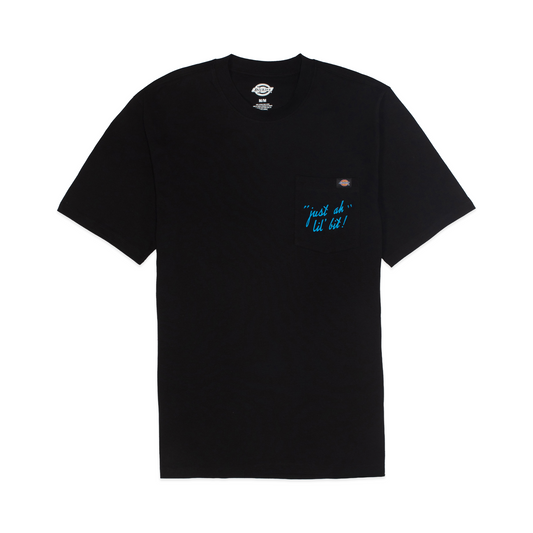 APRON X DICKIES - JUST AH LIL' BIT TEE (BLACK)